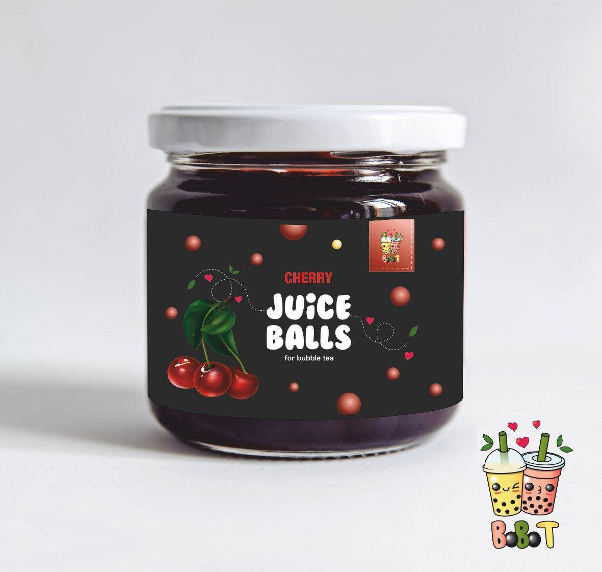 

Bubble tea шарики Вишня 110гр ТМ "BoBo T"