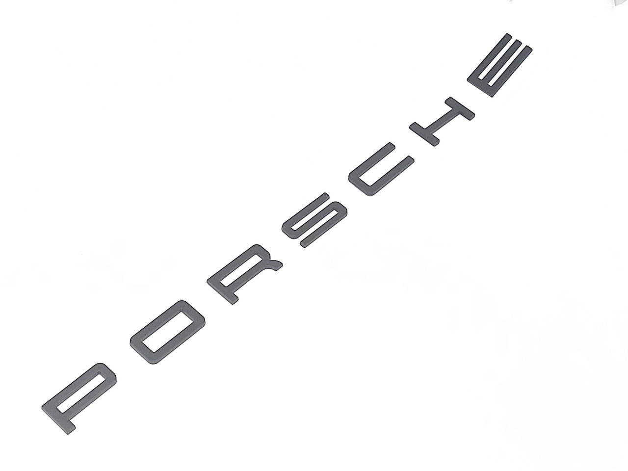 

Надпись Porsche Эмблема черный Мат на крышку багажника 95855967700