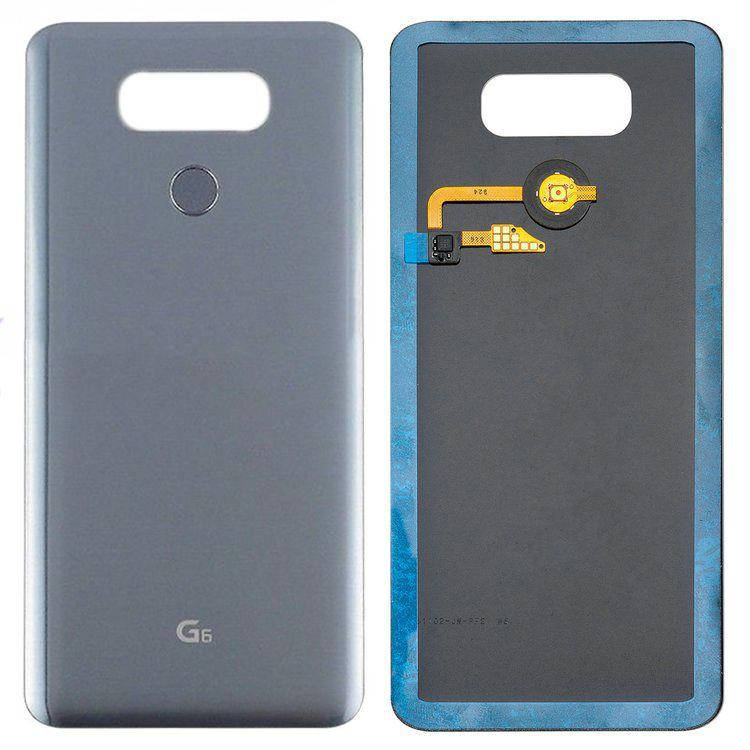 

Задняя крышка корпуса LG G6 H870 / G6 H870K со сканером отпечатка пальца Grey, Серый