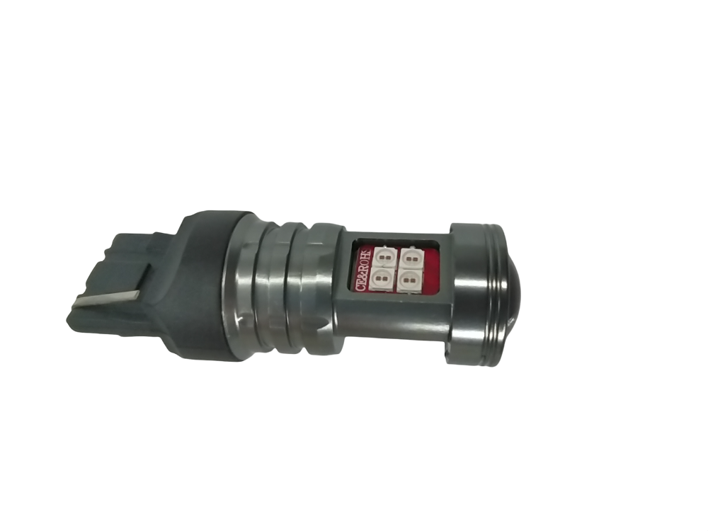 

Автолампа светодиодная LED BSmart T8 W21W 7440 T20 3030 15SMD 10-50В красная