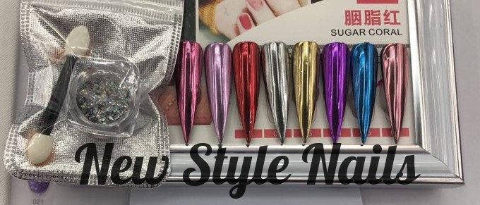 

Новинка! Втирка для дизайна ногтей с микроблестками