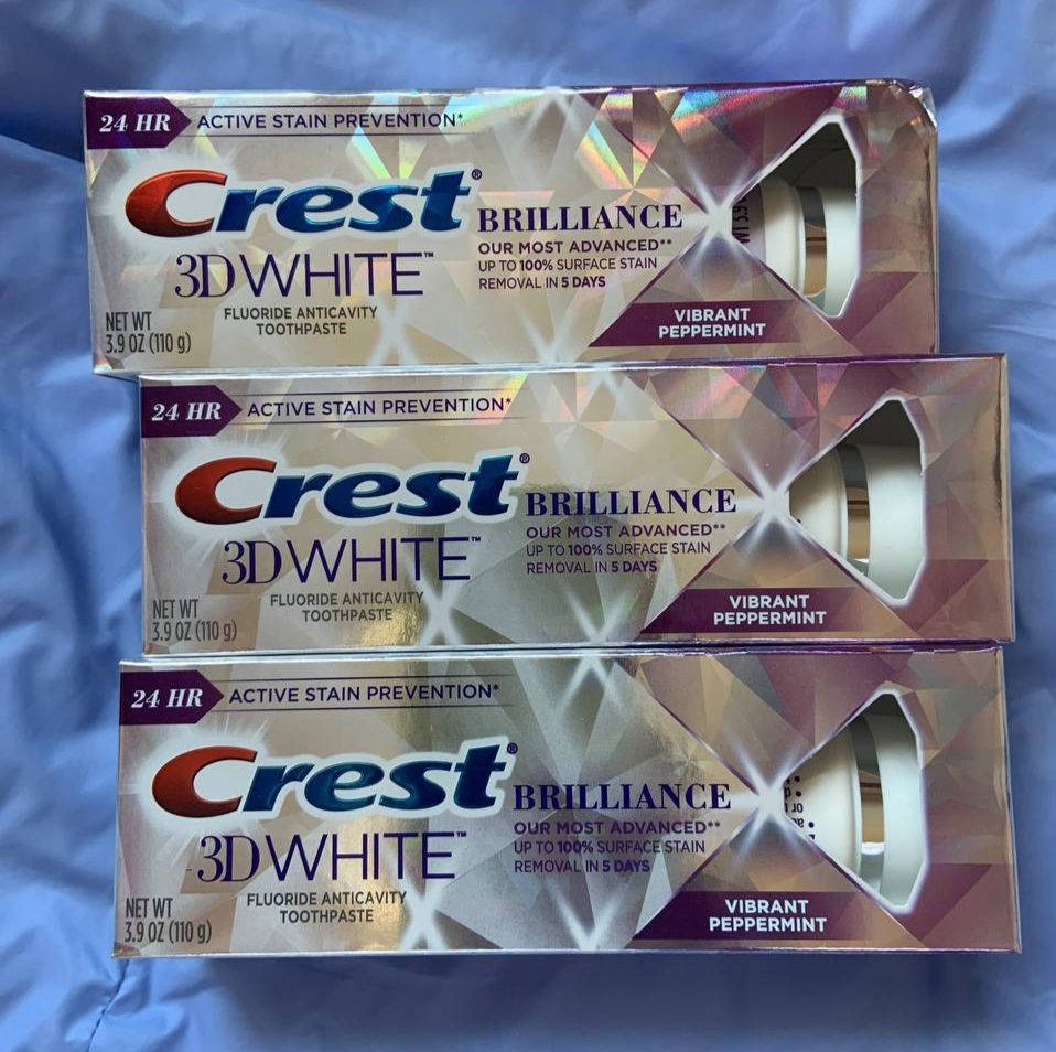 

Зубная паста Crest Brilliance 3D White Vibrant Peppermint Toothpaste,110г