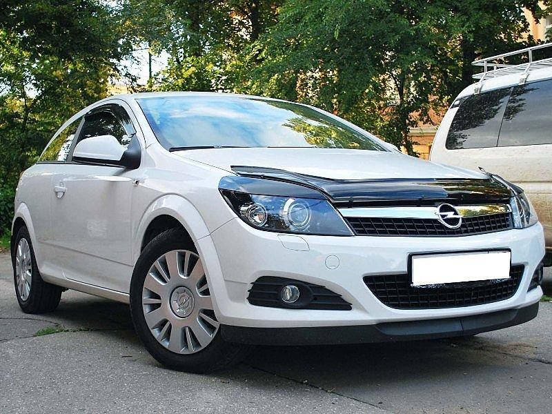 

Дефлектор капота, мухобойка Opel Astra H 2004-2009 VIP Tuning