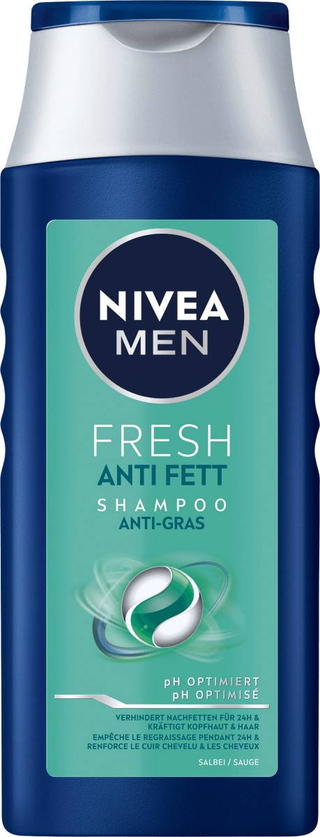 

Шампунь Освежающий для жирных волос NIVEA MEN, 250 мл (Германия)