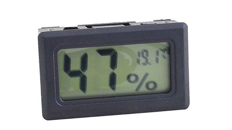 

Цифровой LCD термометр гигрометр влагомер (11511)