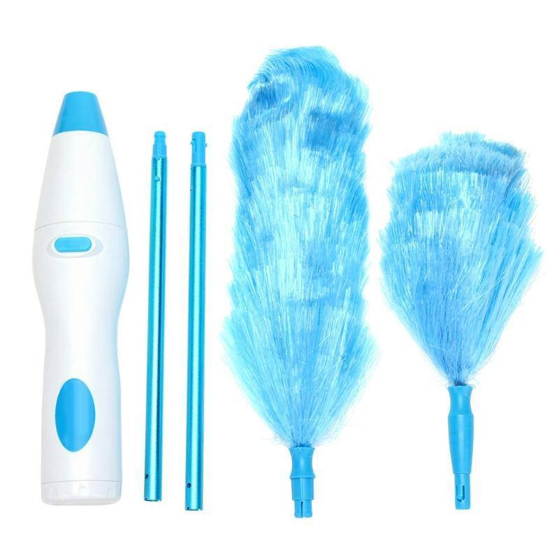 

Вращающаяся щетка метелка для удаления пыли Spin Duster, Синий