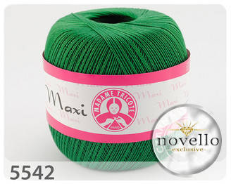 

Madame Tricote Maxi № 5542 зеленый, Зелёный