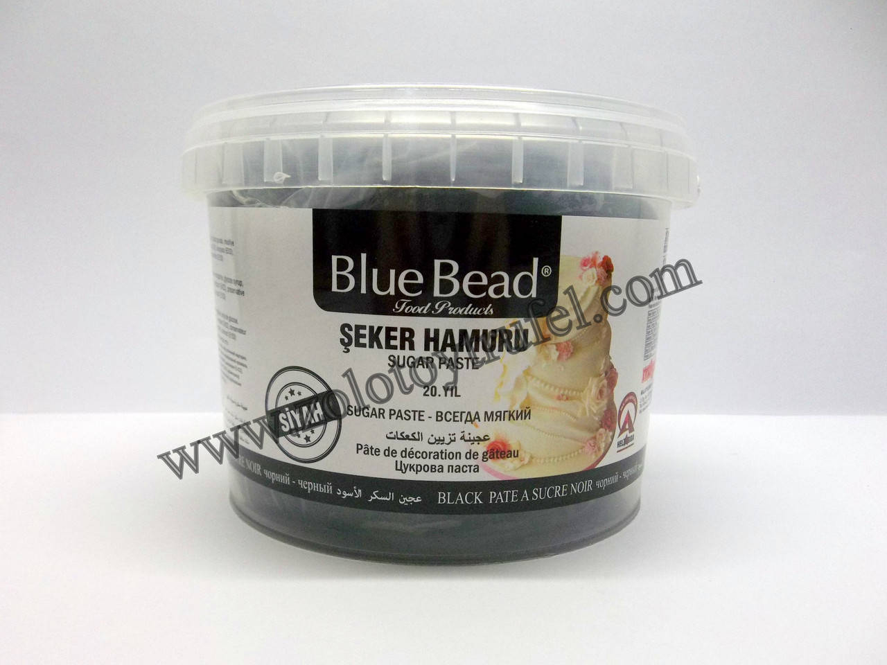 

Мастика для покрытия и декорирования "Черная 100 г." ТМ "Blue Bead"