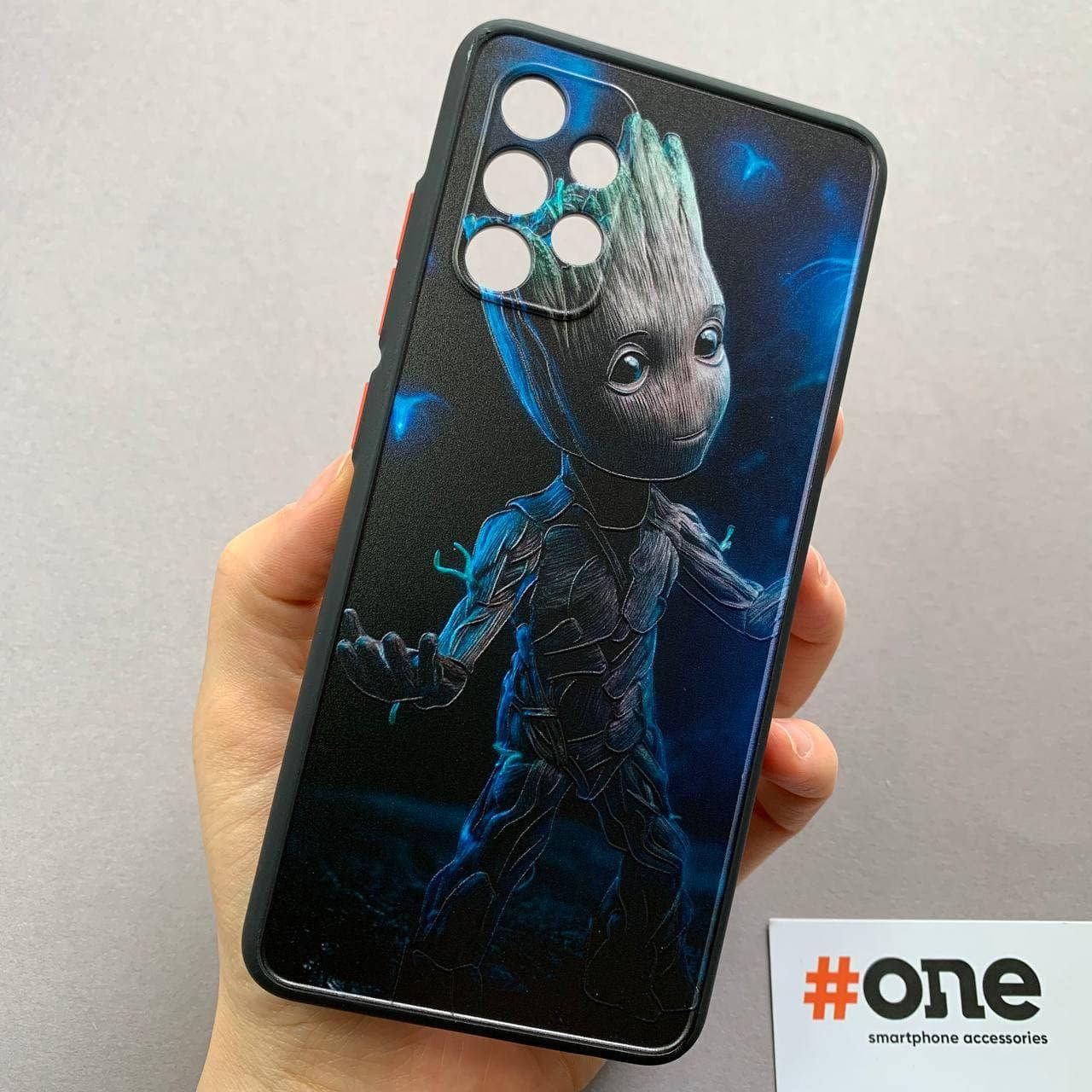 

Чехол для Samsung Galaxy A32 с защитой для камеры с принтом Грут чехол на телефон самсунг а32 черный PRN