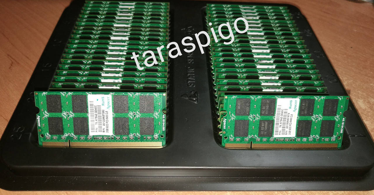 

Ноутбучная DDR2 на 2GB (PC2-5300) DDR2-667 Intel/AMD