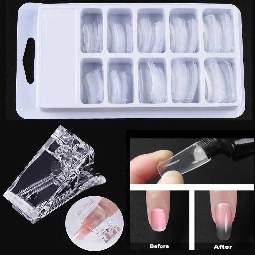 

Верхние формы для наращивания 100 шт (Типсы)