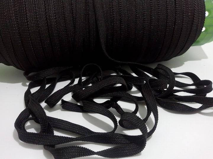 

Резинка черная 7мм, Черный