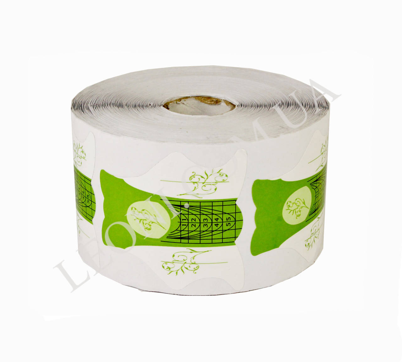 

Формы для наращивания ногтей зеленого цвета ( 500 шт), Зелёный