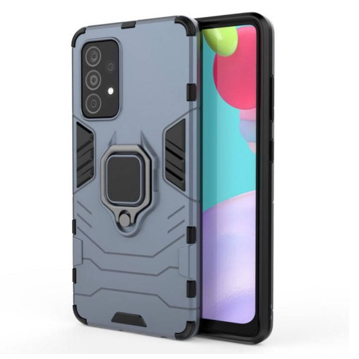 

Противоударный чехол Transformer для Samsung Galaxy A52 2021 A525F (Разные цвета) Синий