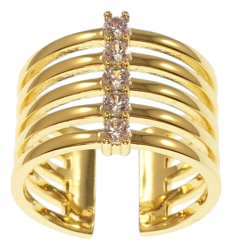 

Кольцо Xuping QQMM Позолота 14K "Инкрустация цирконием" р.16-17