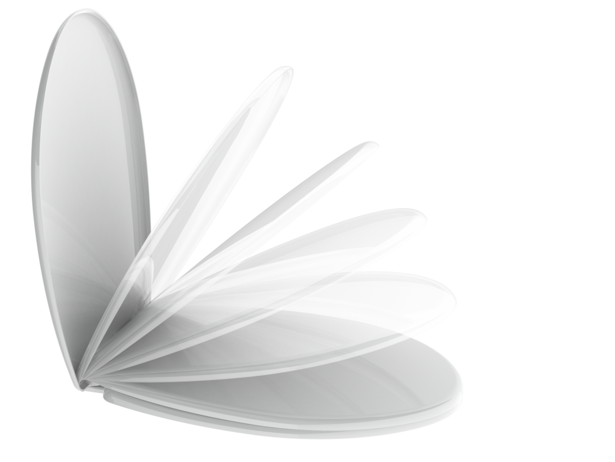 

Крышка для унитаза NIKIPLAST Magnolia c микролифтом (01389), Белый