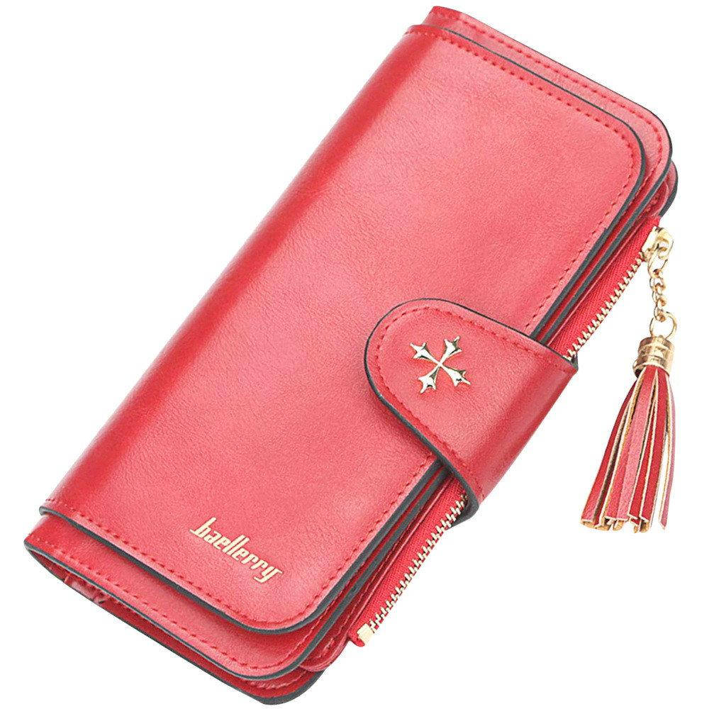 

Женский кошелек Baellerry N2341 Red, портмоне цвет красный. Оригинал