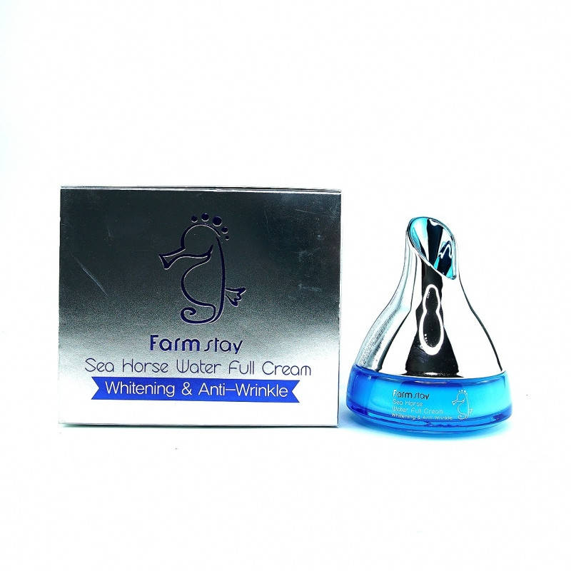 

Крем для лица с экстрактом морского конька FARM STAY Sea Horse Water Full Cream 50g
