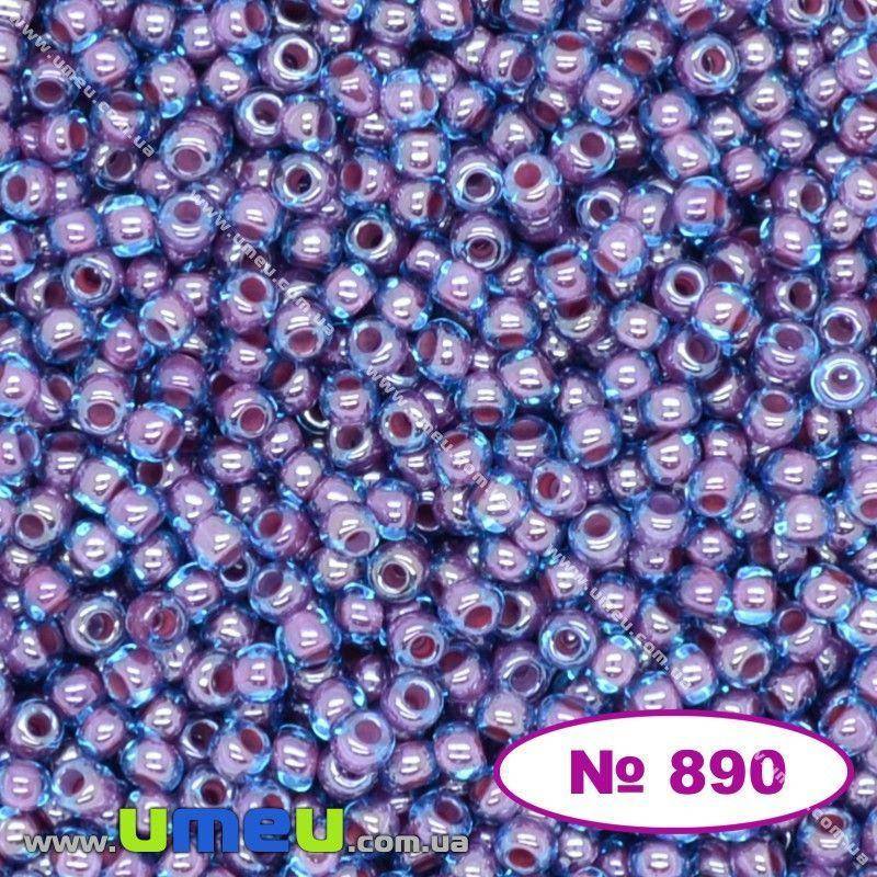 

Бисер чешский №890/61018, Фиолетовый, Хамелеон, 10/0 (BIS-019588)