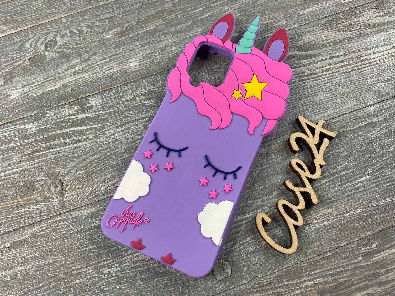 

Резиновый 3D чехол для Samsung Galaxy M12 My little pony (3 цвета) фиолетовый