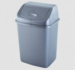 

Ведро Домик 18 л серое, Серый