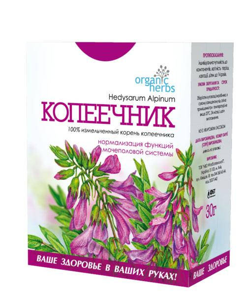 

Фиточай Красный корень Копеечник Organic Herbs 30 г