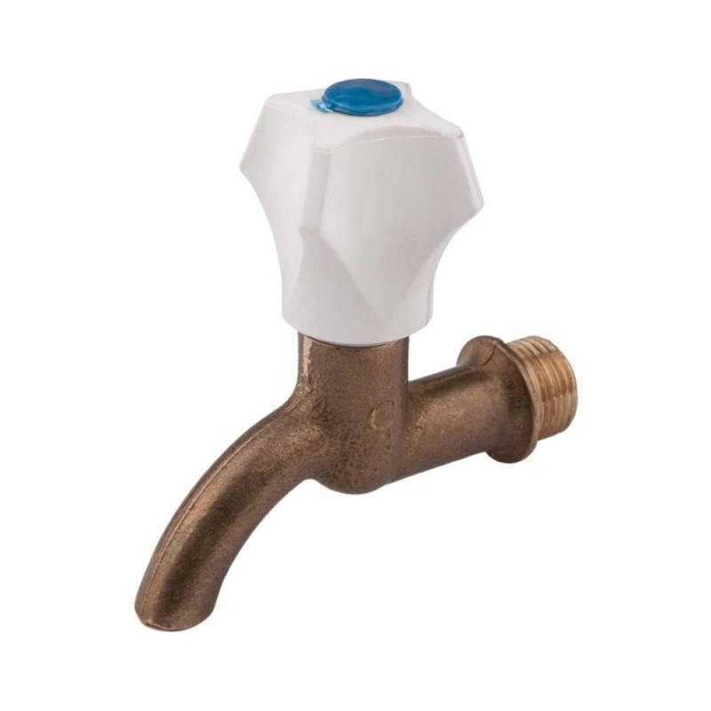 

Кран водоразборный латунный 1/2" НР