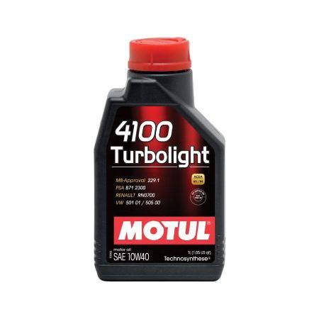

Моторное масло Motul 4100 TURBOLIGHT 10W-40 1л (387601) Orig 387601
