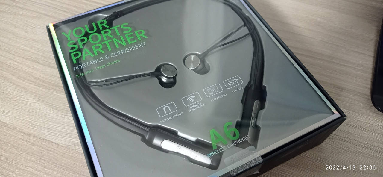 

Celebrat A6 Yison Bluetooth наушники беспроводные затылочная дуга, Черный