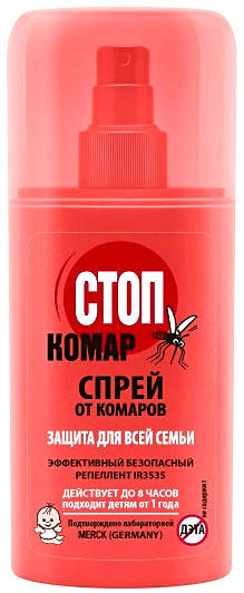 

Спрей от комаров "Стоп Комар" Биокон