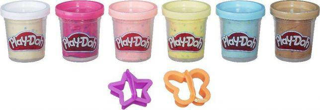 

Пластилин Play-Doh 6 баночек с конфетти B3423
