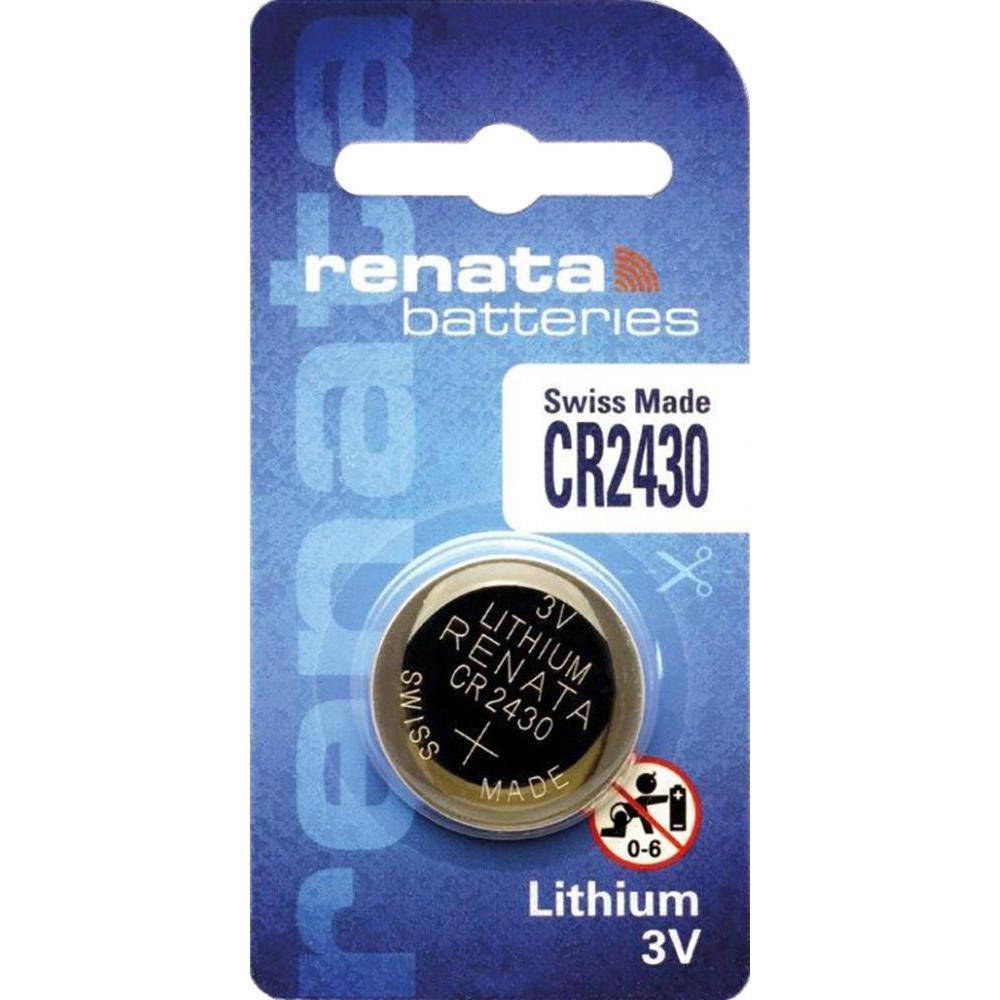 

Батарейка литиевая дисковая Renata CR2430 Lithium, 3V