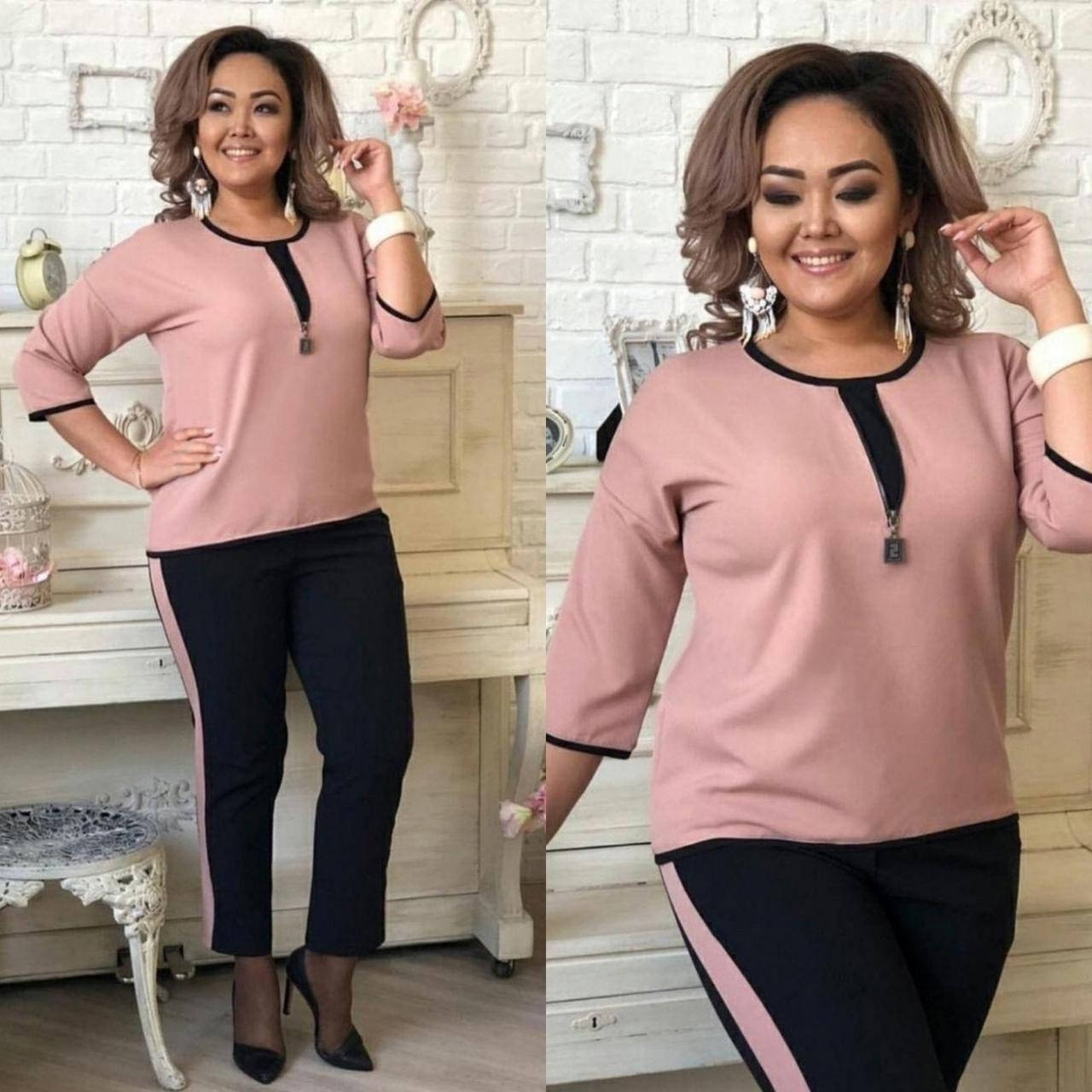 

Костюм женский Костюмка (52-54) "BARBARIS" недорого от прямого поставщика, Пудровый