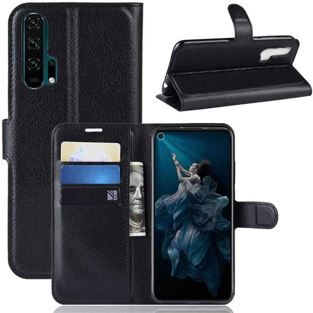 

Чехол-книжка Litchie Wallet для Honor 20 Pro Black, Черный