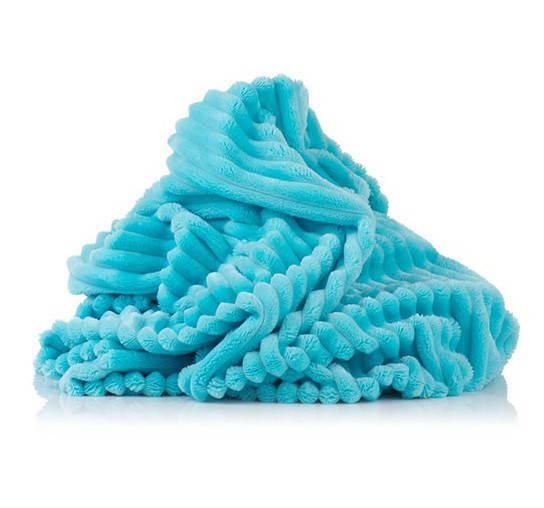 

Плюш Minky stripes бирюзовый
