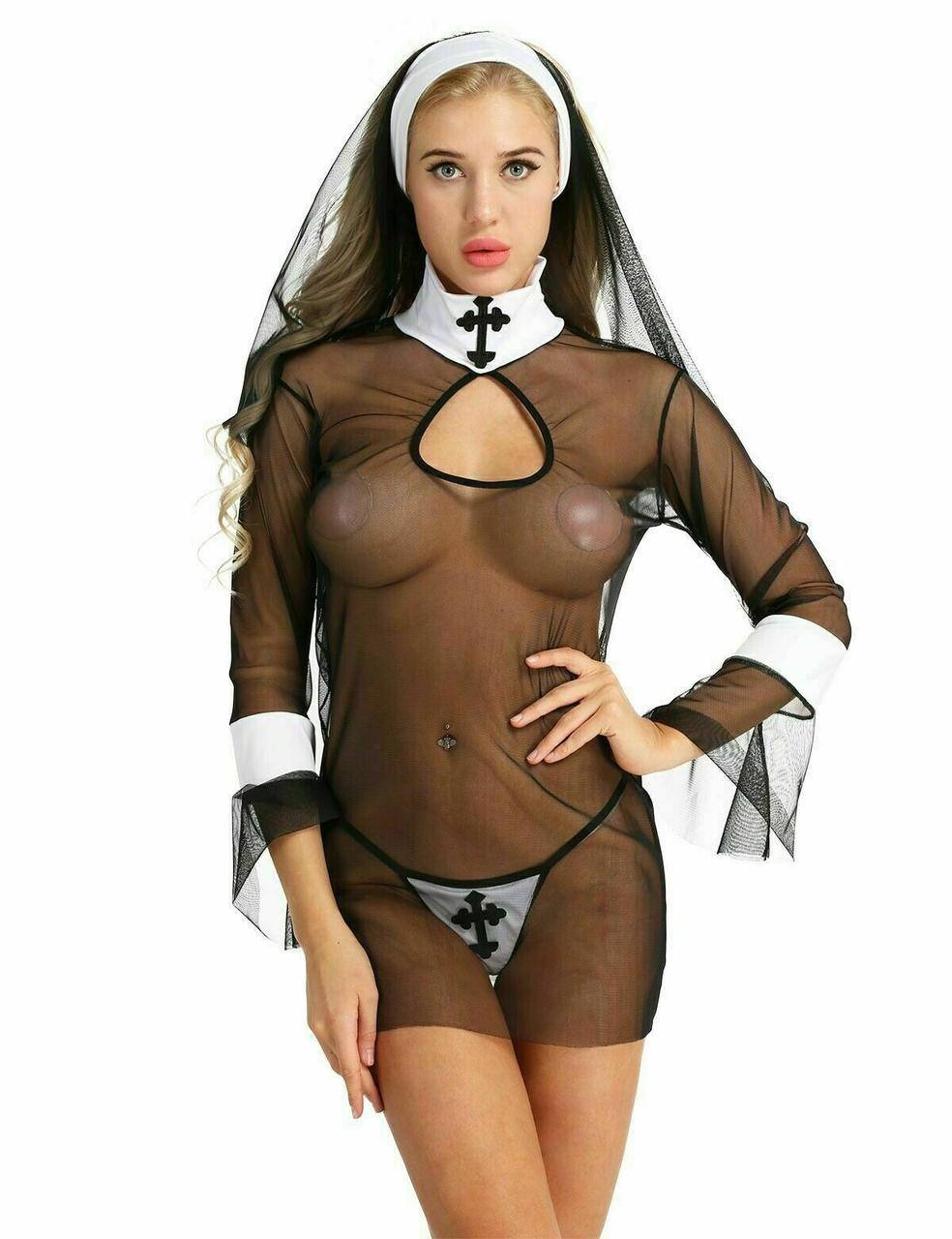 

Ролевой костюм "Монашка"