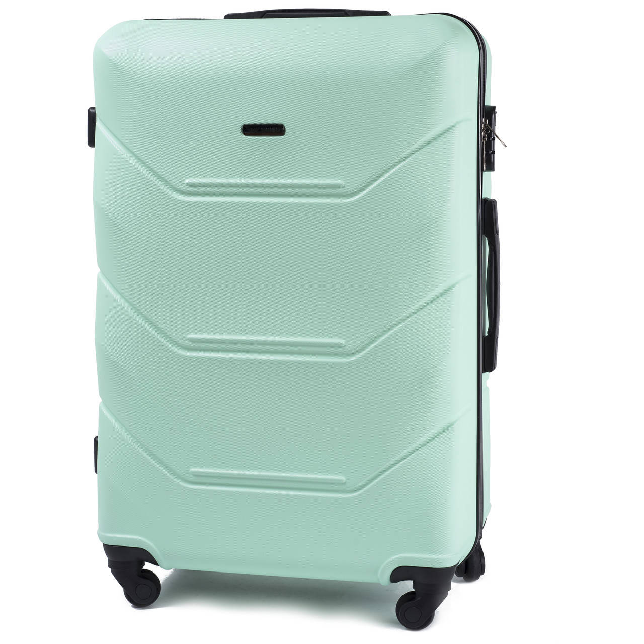 

Чемодан Wings 147 Валіза дорожня з полікарбонату велика 77х49х29 см Сумка на 4-х колесах , Польша МЯТНИЙ