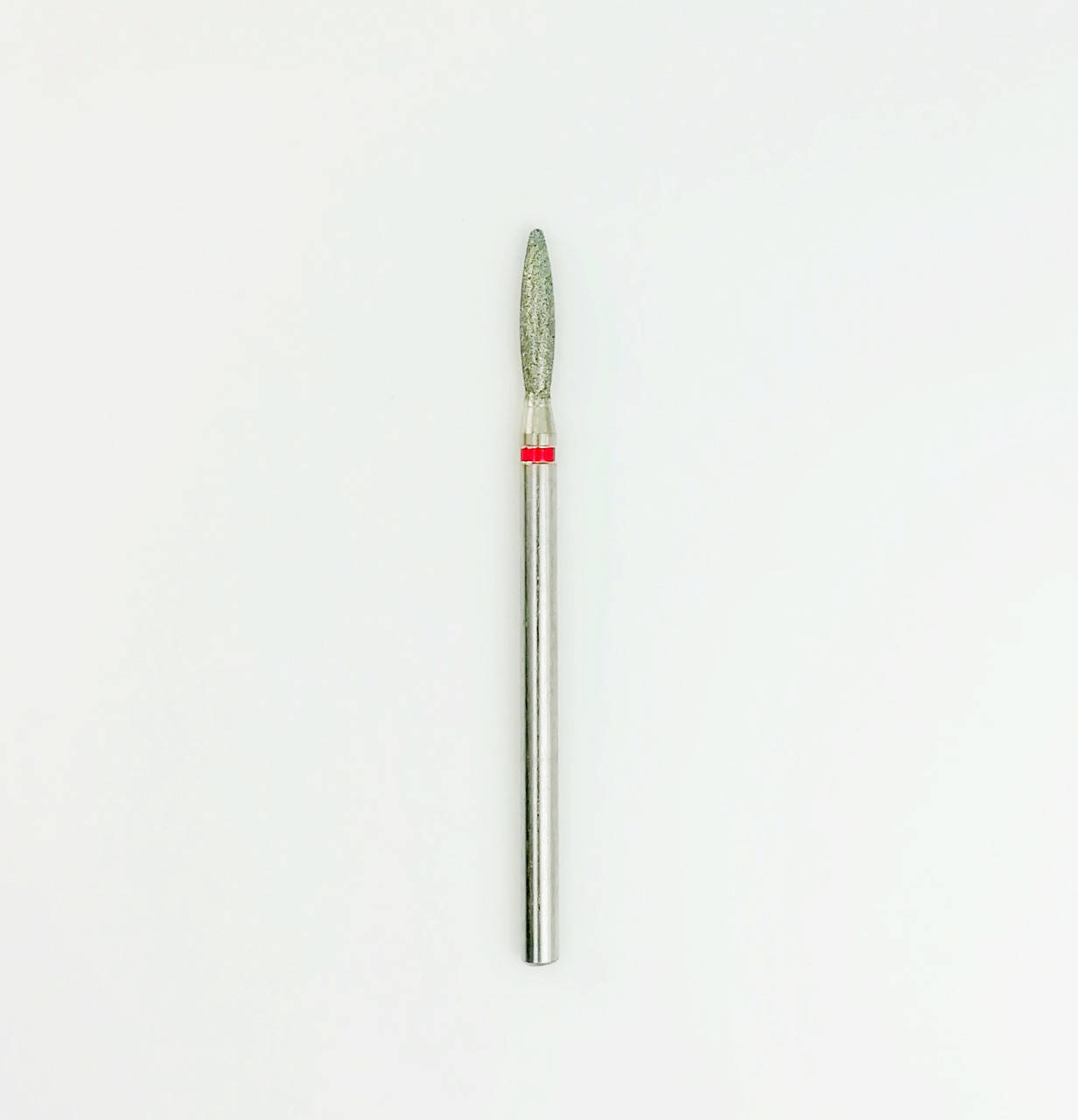 

Фреза для маникюра пламя тупой торец 018 (красная насечка), Красный