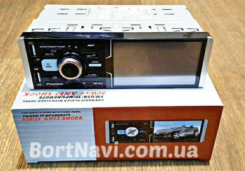 

Автомагнитола Pioneer 4064 T Емкостный Экран!!! Новинка 2020 года! + Пульт на руль!
