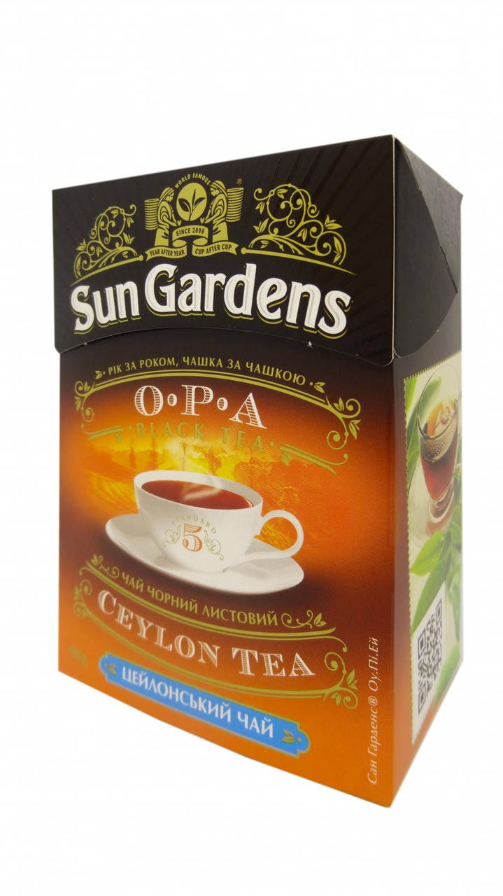 

Чай черный Sun Gardens OPA 90 гр.