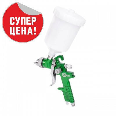 

Краскопульт пневматический HVLP, форсунка 1.4мм, верхний пластиковый бачок 600мл, 3бар INTERTOOL PT-0118