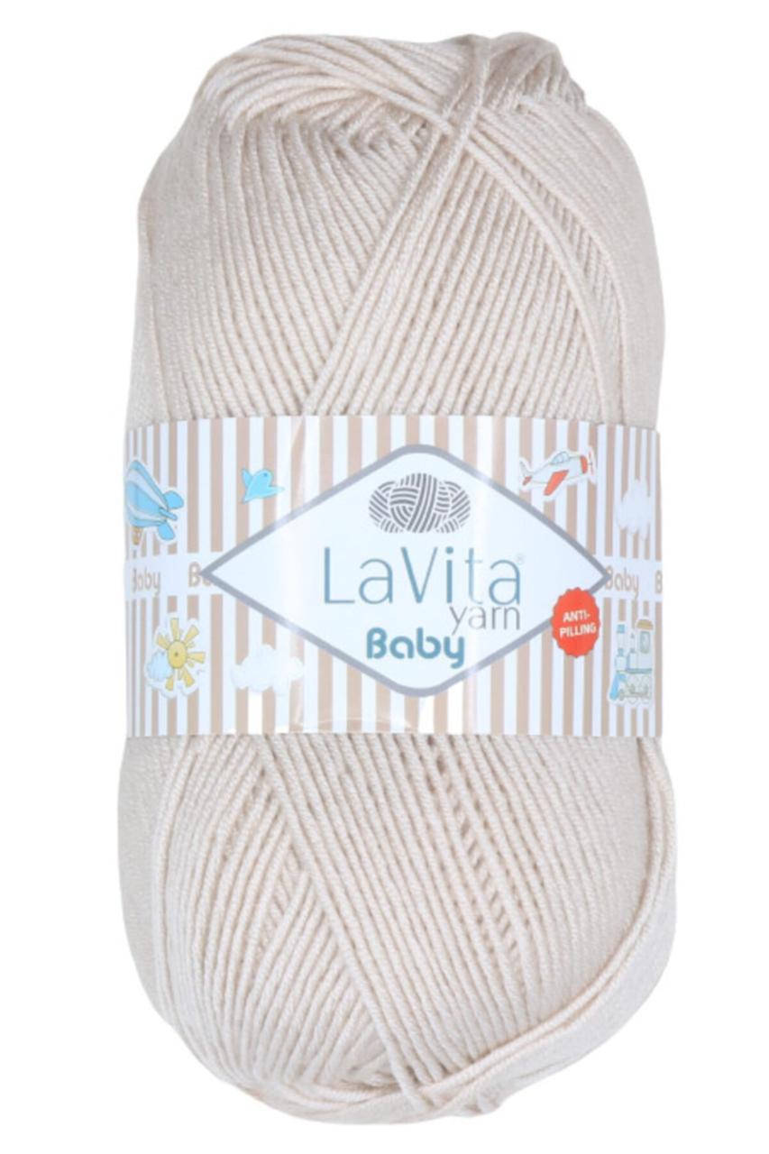 

LaVita Yarn Baby (ЛаВита Ярн Беби) №1013 светло-бежевый (Пряжа акрил, нитки для вязания)