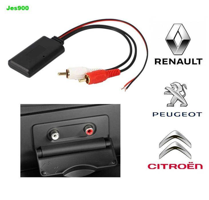 

Bluetooth 5.0 Блютуз Рено Сitroen RCA Clio 3 Megan 3 Рeugeot 2 Renault