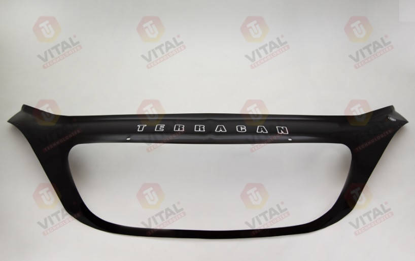 

Дефлектор капота VT52 (мухобойка) Hyundai Terracan 2001-2007, Vip Tuning, HYD17