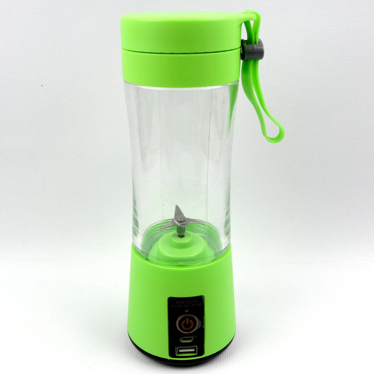 

Блендер портативный мини Smart Juice Cup Fruits 380мл зеленый