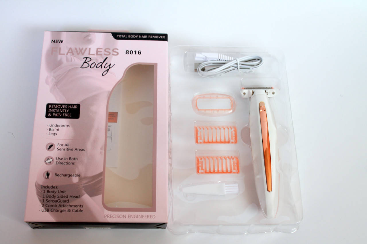 

Женский триммер Flawless body 8016 электробритва женская для бикини