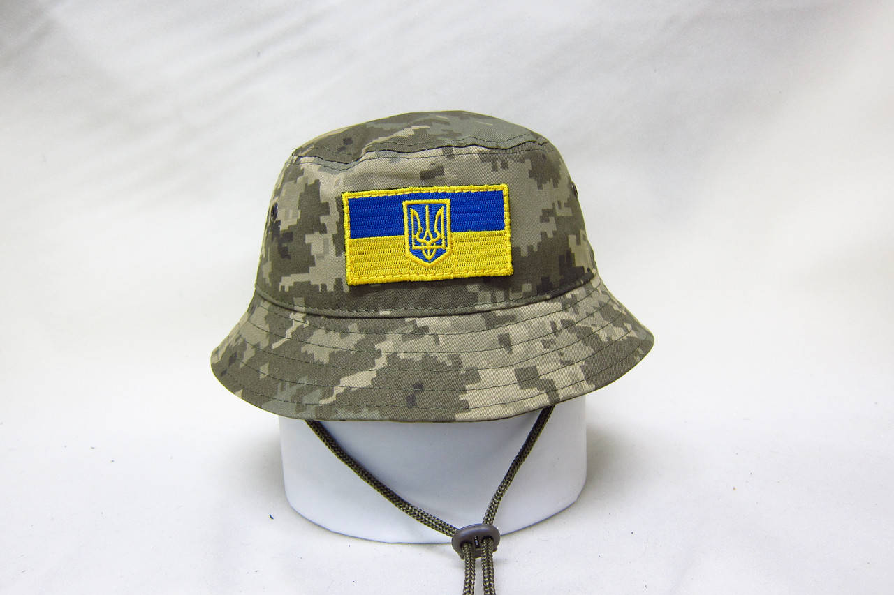 

Панама военная тактическая пиксель DAVANI 00571-2 61, Камуфляж пиксель