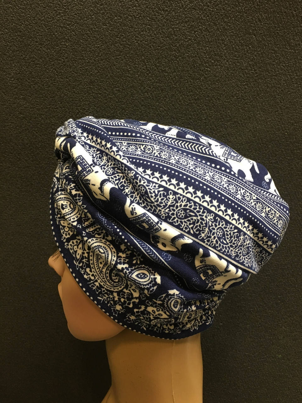 

Шапочка-чалма после химиотерапии Слоны