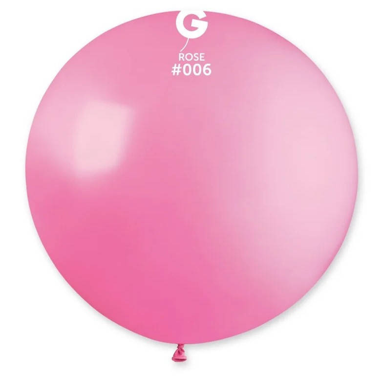 

Латексный шар пастель Розовый 31"/ 06/80см Rose