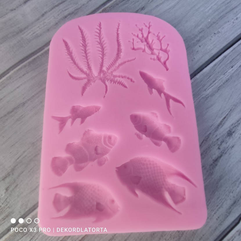 

Молд силиконовый "Морской большой"